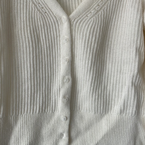 Abercrombie white cardigan - Picture 3 of 5